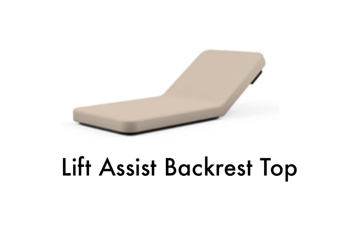 Clinician Electric-Hydraulic Lift-Assist Backrest Top #3